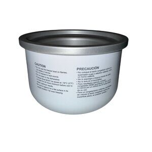 Cuisinart ICE-M10 1 Pint Wonder Ice Cream Maker Freezer Bowl Replacement Part